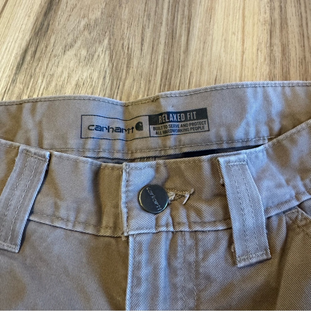 Carhartt Men's Brown Cargo Pants 30x32 - Picture 3 of 11